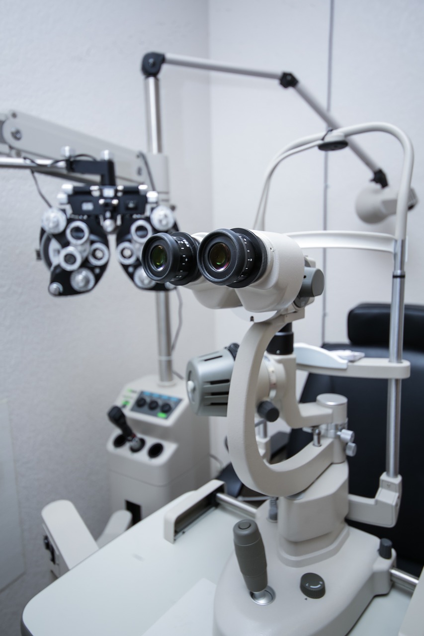 independent optometry clinic interior